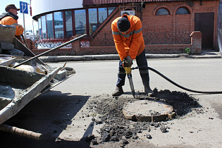 На улице Привокзальной приступают к асфальтированию проезжей части