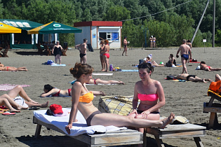 Барнаульцы открыли купальный сезон