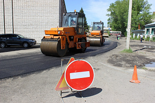 Улицу Привокзальную продолжают ремонтировать 