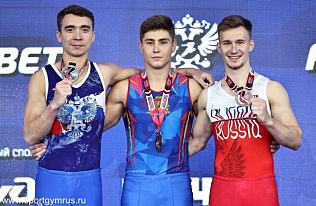 Барнаульский гимнаст Сергей Найдин завоевал серебро чемпионата России