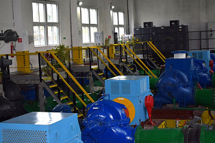 Молодые специалисты Барнаульского водоканала для безопасности «раскрасили» насосную станцию