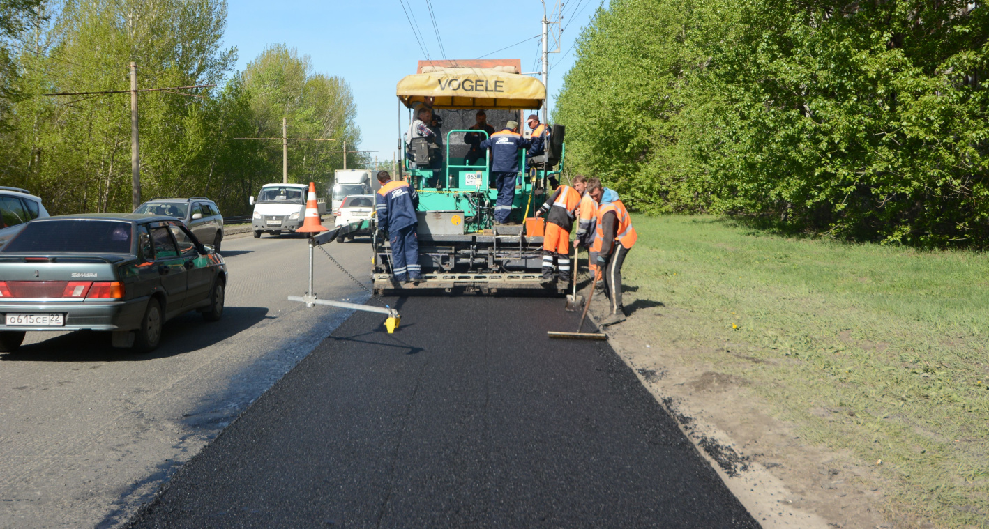 Восемь барнаульских улиц отремонтированы по проекту «Безопасные и качественные дороги»