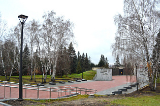 В Барнауле завершены основные работы по благоустройству Мемориала Славы