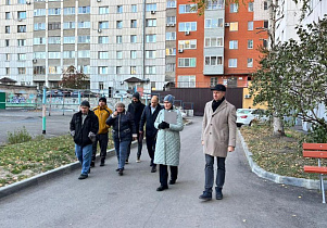 В Барнауле продолжается приемка дворовых территорий, отремонтированных по нацпроекту