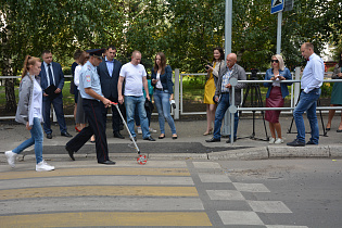 Выездная комиссия проверила состояние пешеходных переходов вблизи городских школ