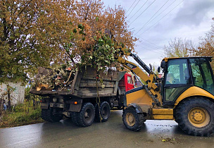 Больше 60 единиц спецтехники задействуют в уборке Барнаула в «чистый четверг» 13 октября