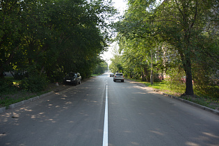 Еще три улицы отремонтировали в Барнауле по проекту «Безопасные и качественные дороги»