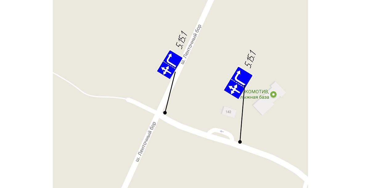 На улице Кутузова автомобилистам разрешат правый поворот на шоссе Ленточный бор с двух полос