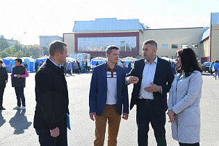 Сегодня в Барнауле стартовал осенний сезон продовольственных ярмарок