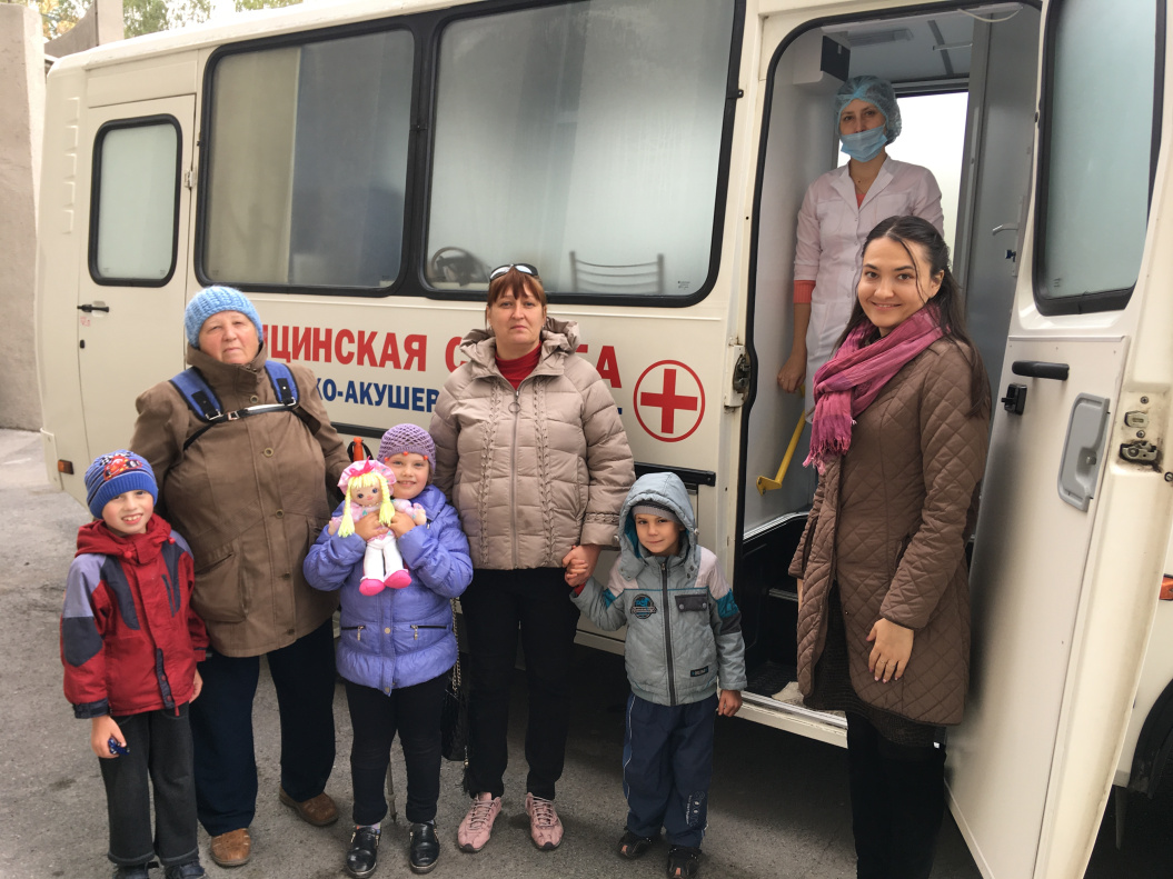 В Барнауле работал мобильный медицинский комплекс