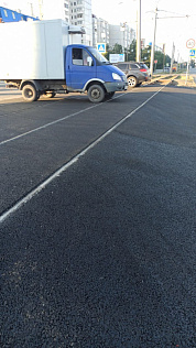 В Барнауле после ремонта трамвайного переезда открыли движение по улице Попова