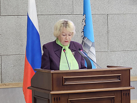 Валентина Косинова: «Работа администрации города под руководством Вячеслава Франка заслуживает положительной оценки»